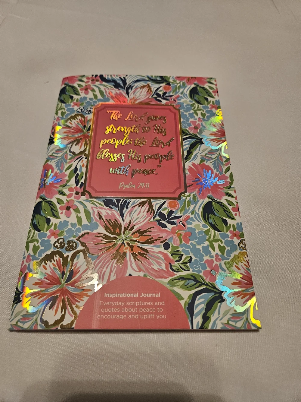 Floral Inspirational Journals- Multicolor 3 Pack